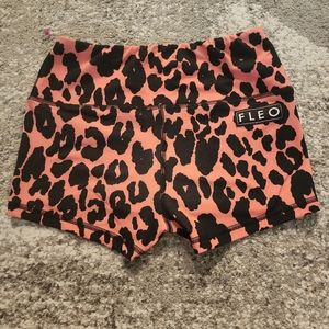 Fleo Coral Leopard Original Shorts